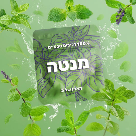 10 חבילות טעמים - מנטה